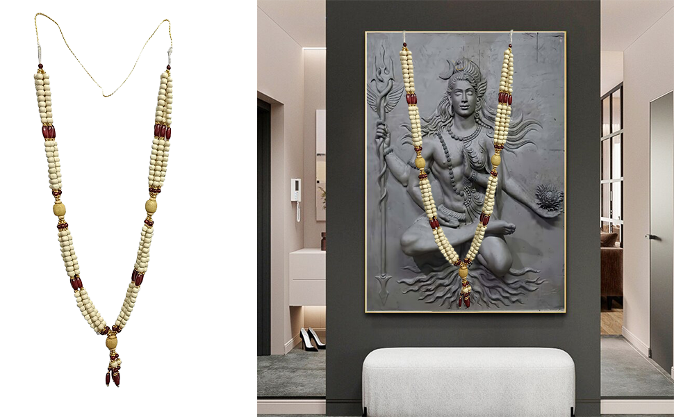 Snabs Chandan Mala for Photo Frame Garland for Photo Qatar Ubuy