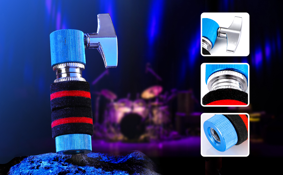 Facmogu Standard HiHat Clutch, Fit for 7mm Rod, Aluminum