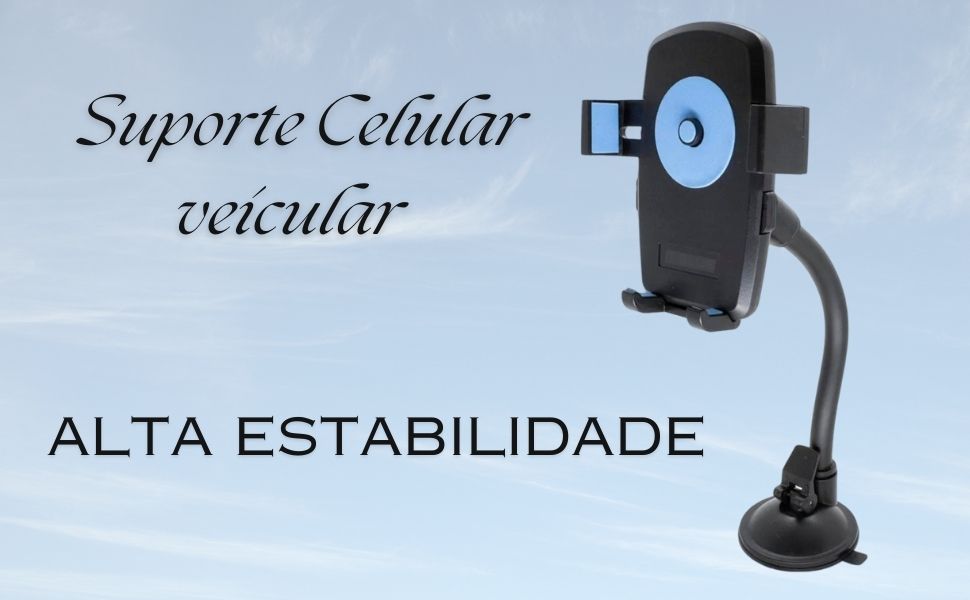 Suporte celular ventosa, suporte celular carro, suporte celular 