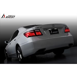 綺麗 LS LS460 前期 流れる テールランプ テール レクサス LS 前期 フルLEDテール 流星ウィンカー対応 インナー