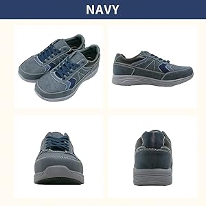 Edwin Sneakers, Waterproof, Wide, 6E, Non-Slip, Lightweight, Stylish, Easy to Wear, Slip-on 