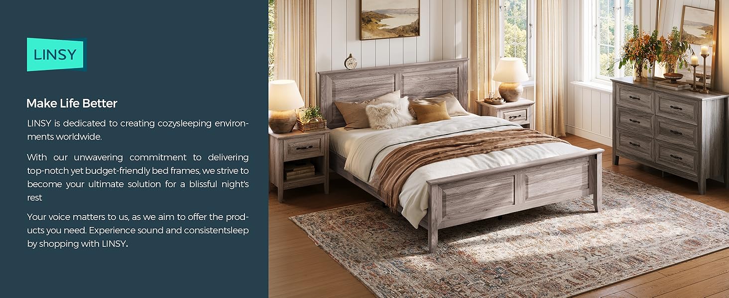 full bed frame wood