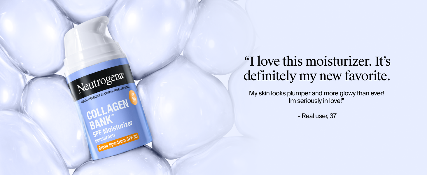 collagen cream face moisturizer lightweight hydrating skincare