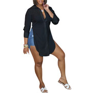 Women Button Down Blouse Shirts