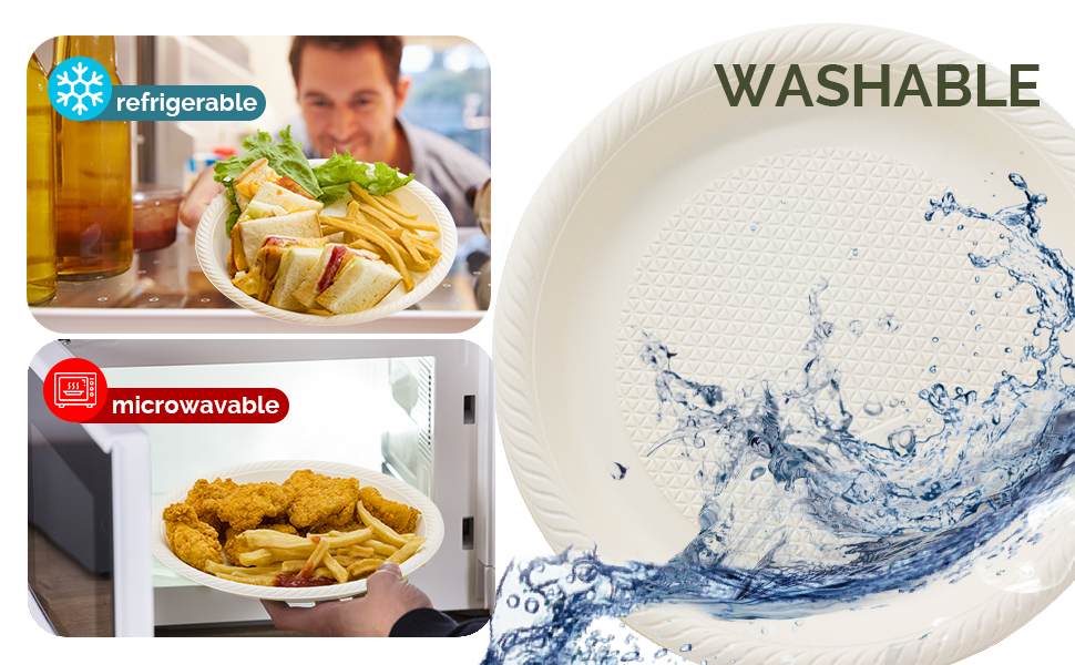 Refrigerateable, microwaveable, even washable