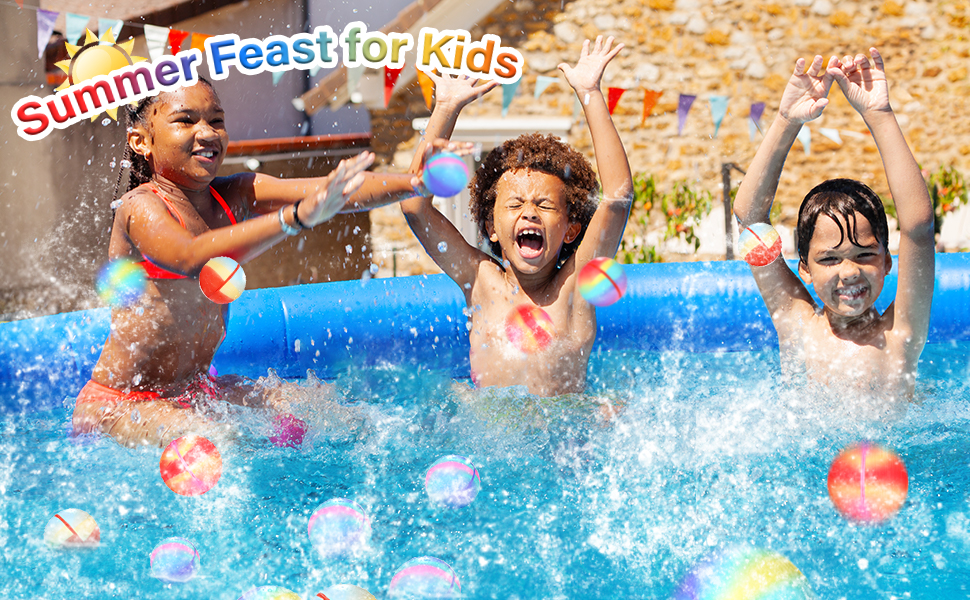 SOPPYCID CHINIKO Resuable Water Balloons, Quick