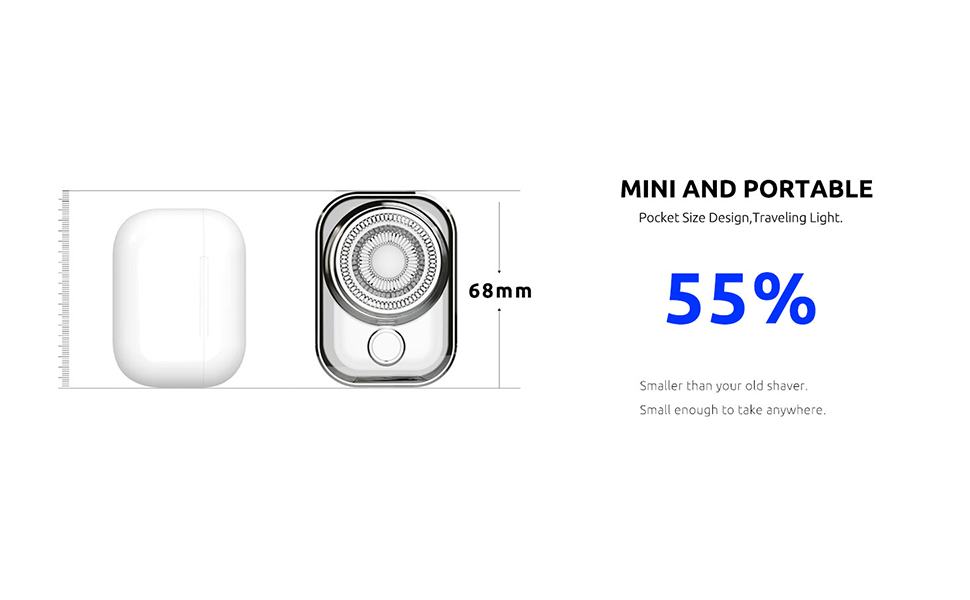Mini Portable Travel Shaver