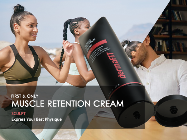 【新品】dermaFIT マッスルリテンションクリーム 3本セット＋おまけ付き 新品】dermaFIT マッスルリテンションクリーム 3本セット＋