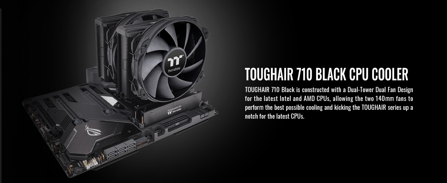 TOUGHAIR 710 Black CPU Cooler