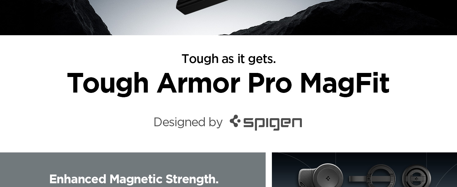 Tough as it gets. Tough Armor Pro MagFit for Galaxy Z Fold7. MagSafe. Enhanced magnetic strength