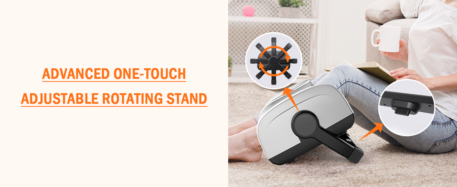 Shiatsu Foot Massager Machine with Heat & Remote for Plantar Fasciitis & Neuropathy, Deep Kneading Calf Leg Massager, Blood Circulation & Pain Relief 15 adjustable