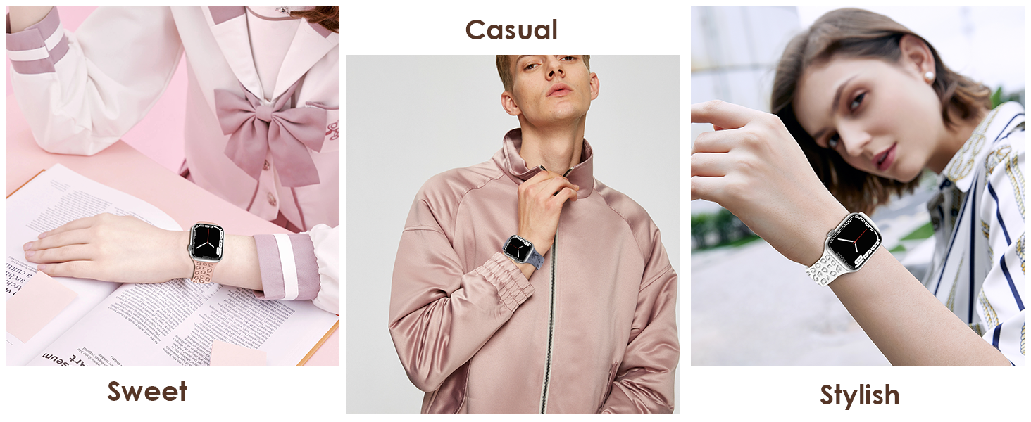 sport stylish apple watch band