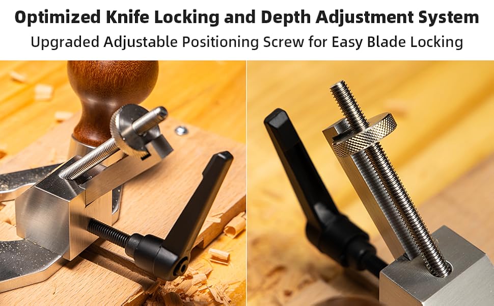 Cowryman 040 Router Plane Handheld Grooving Tool for Cutting Dados