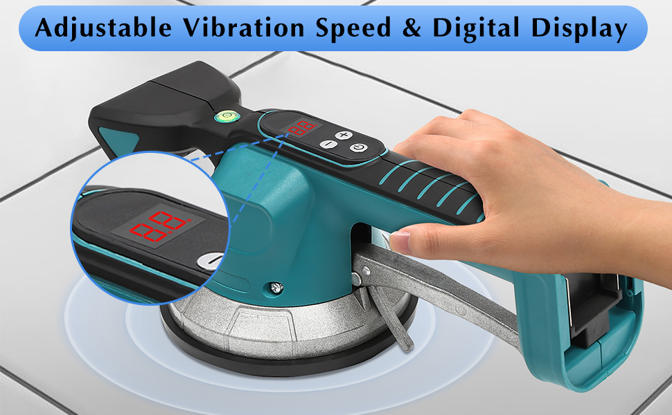 Tile Vibration Leveling Machine, for Makita 20V Battery (Battery NOT