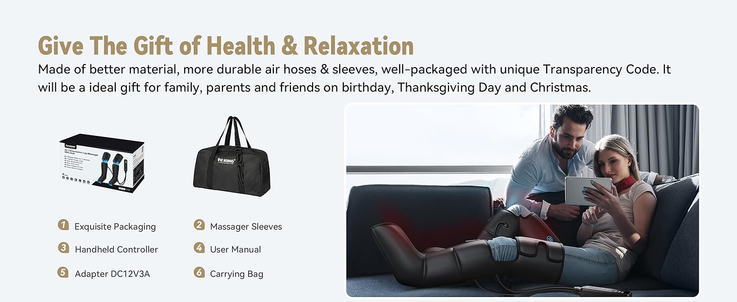 Masajeador de piernas y pies FIT KING