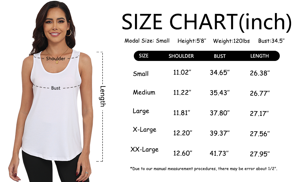 scoop neck tank top women