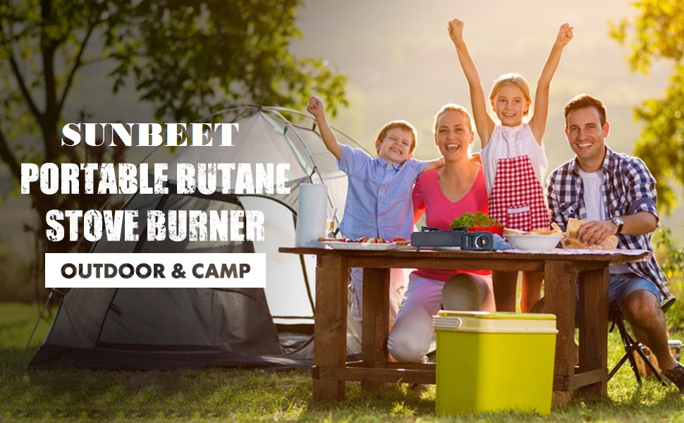 2 in 1 Camping Gas Stove Propane or Butane Stove