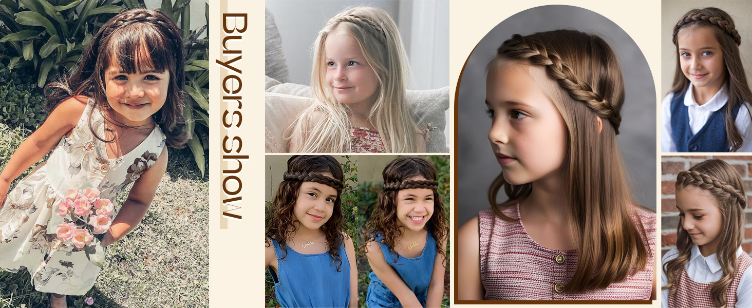 braided headband for girls