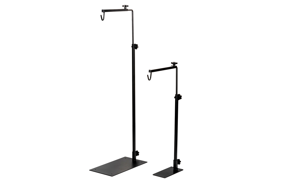 Reptile Lamp Stand Adjustable Floor Light Holder Stand