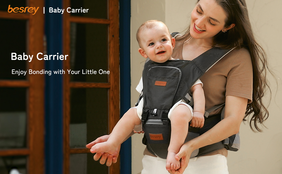 Baby Carrier Front Facing Holder, Summer Hip Seat, Dad