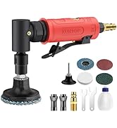 XUNTOP 20000Rpm Right Angle Air Angle Grinder with After-Exhaust,Angle Die Grinder with Empty Oil...