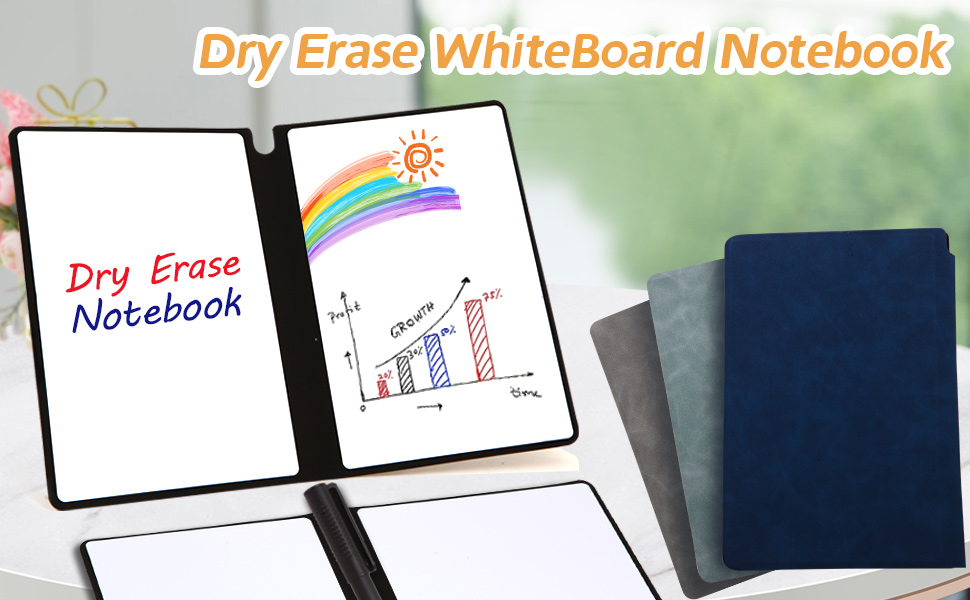Portable Small WhiteBoard, 9.5" x 7" Mini Dry