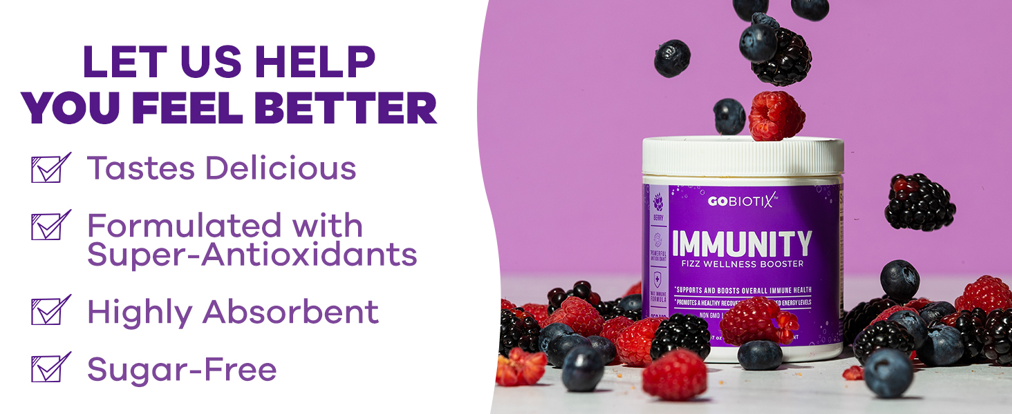 Boosted immune defense system more energy superfood antioxidants everyday use and mental clarity