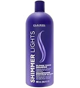 Clairol Professional Shimmer Lights Purple Shampoo fl. Oz | Neutralizes Brass & Yellow Tones For ...