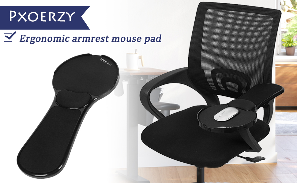 Chair Armrest Pad, 2pcs Ergonomic Memory Office Chair Armrest Pads