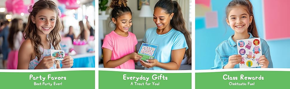 Peppa Pig Temporary Tattoos