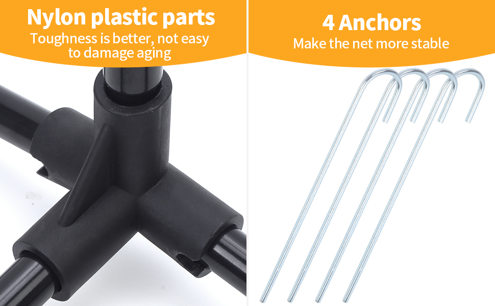 nylon plastic parts & heavy duty anchors
