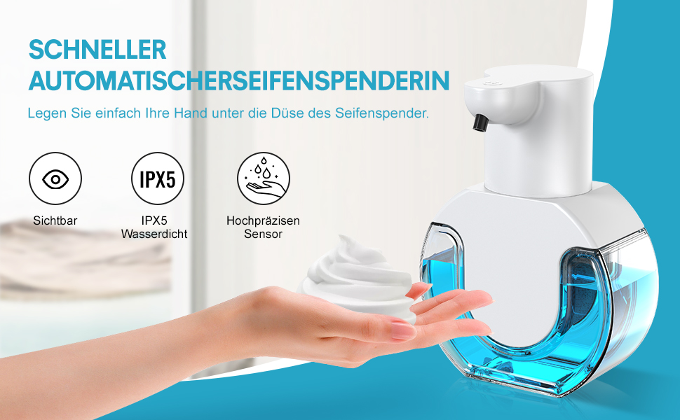 Dispensador de jabón eléctrico