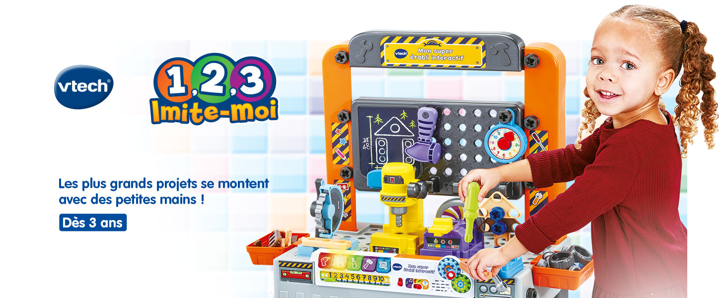 etabli enfant, bricolage enfant, construction enfant, jouet garcon 3 ans, jeux educatif