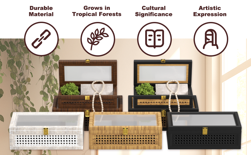 Rattan Decorative Box-05