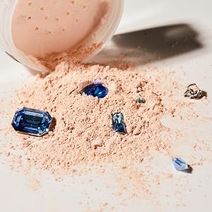 RAPHAE サマーパウダーヴァ 105g Amazon | ＋By lilay SAPPHIRE SHIELD POWDER（サファイア