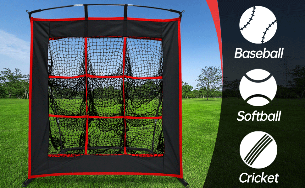 Pitching Target with Strike Zone,Baseball Softball