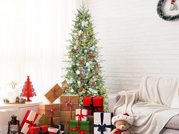 4 ft christmas tree prelit