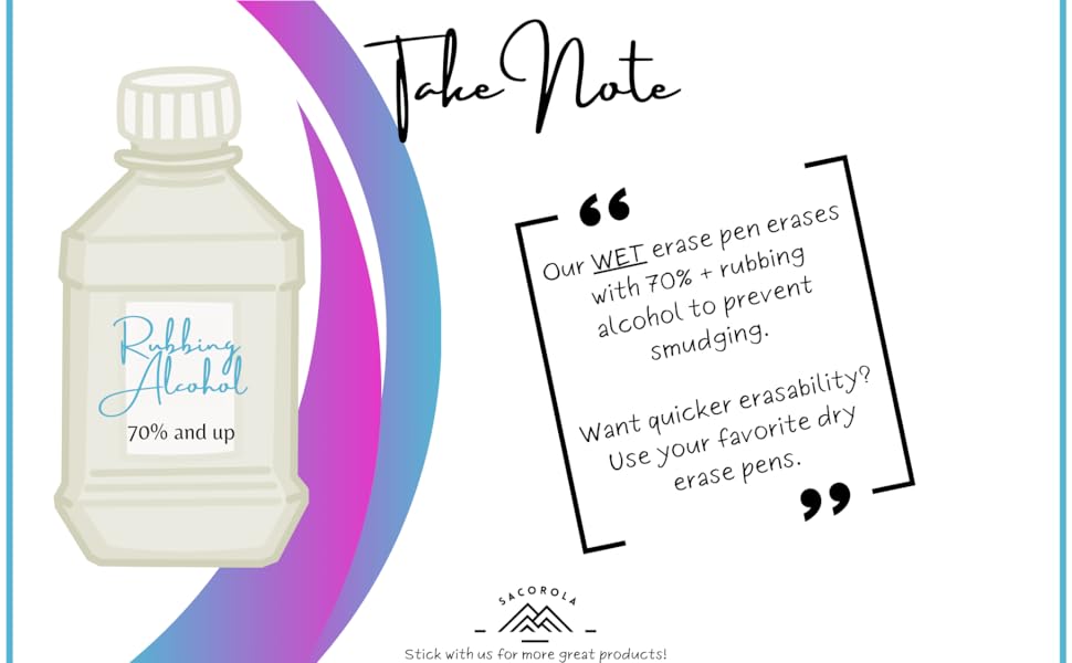 Reusable Sticky Notes 3x3 Work from Home Essentials Pack, Set of 8 Dry Erase Sticky