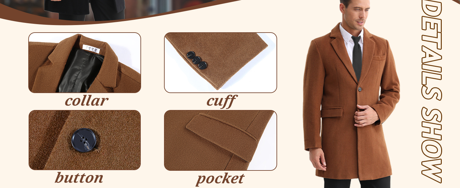mens trench coat