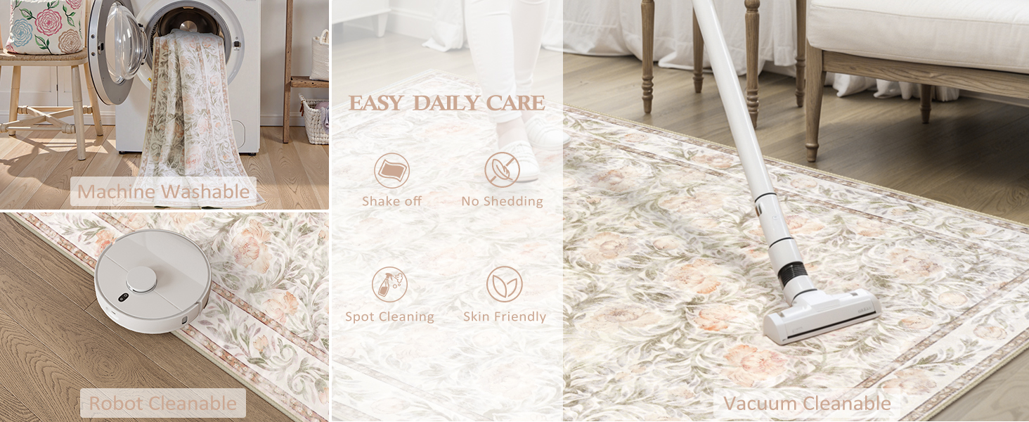 machine washable rug