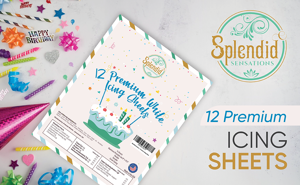 Premium Icing Sheets