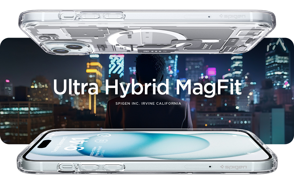 iPhone 15 (2023) Ultra Hybrid MagFit Zero One Branco