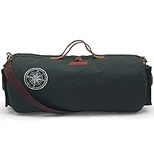 Canvas Duffle Bag for Travel, Sports and Gym, Duffel Bag for Men and Women