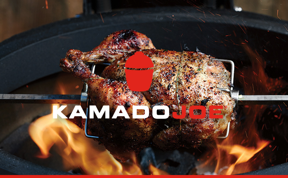 Kamado Joe Accesorio JoeTisserie® Big Joe Amazon.es Jardín