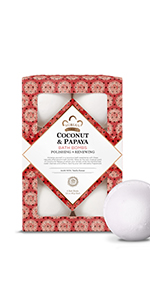 Nubian Heritage Coconut And Papaya Bath Bombs