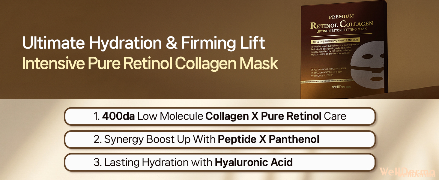 wellderma Retinol mask