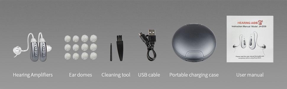 hearing aid rechargeable