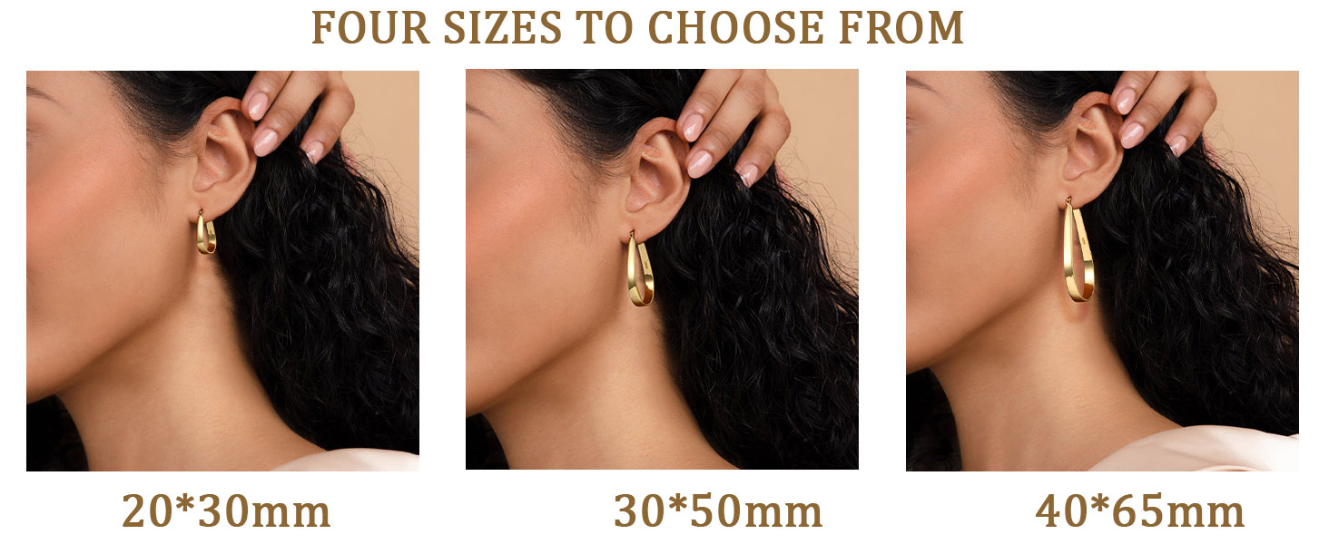 big hoop earrings sterling silver