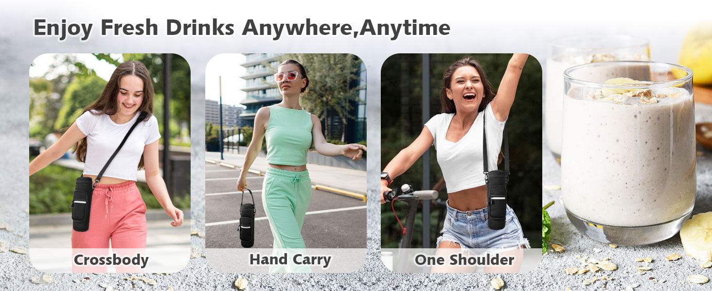 portable smoothie blender on the go