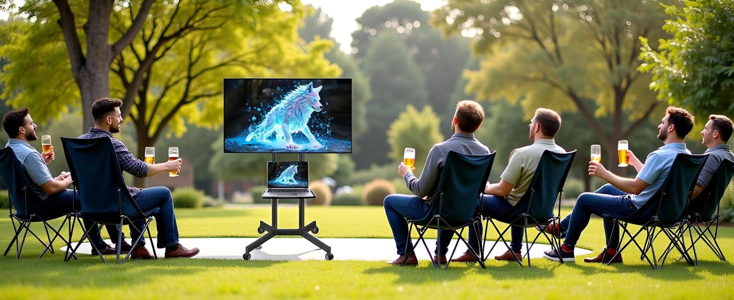 outdoor entertainment center